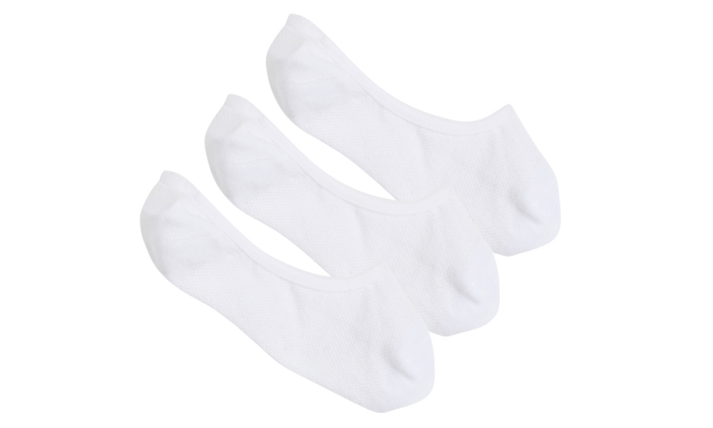 FOOTIES - 3 PACK WHITE