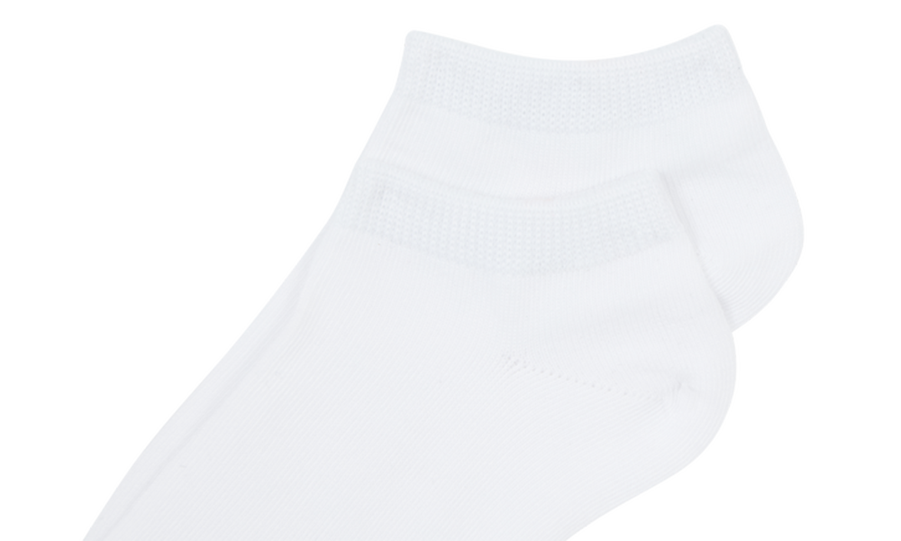 INVISIBLE SOCKS - 3 PACK WHITE