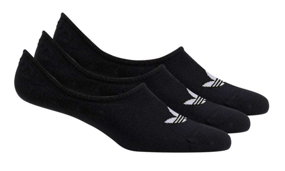 NO-SHOW SOCKS 3 PACK BLACK
