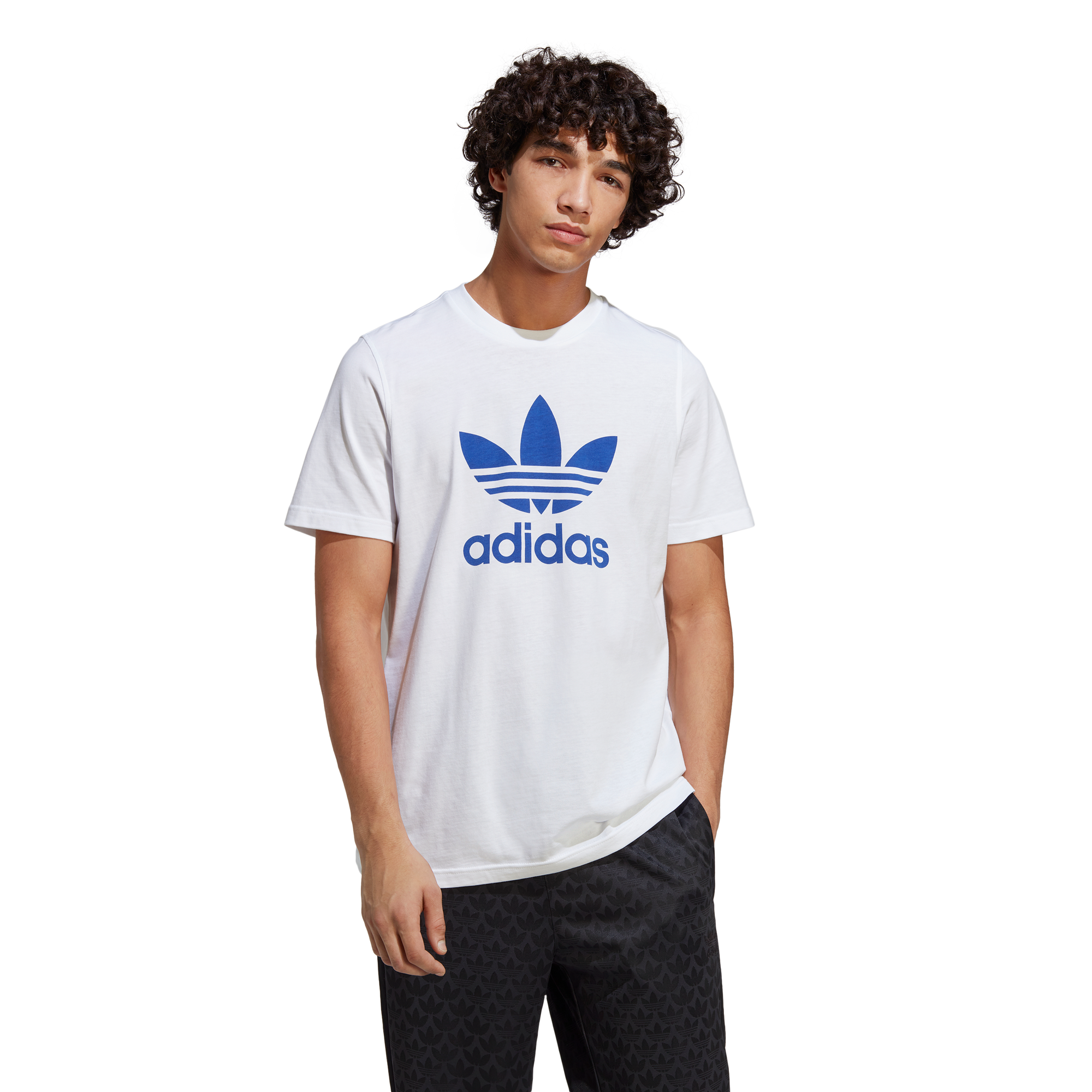 Mens Classics Trefoil Short Sleeve T-Shirt