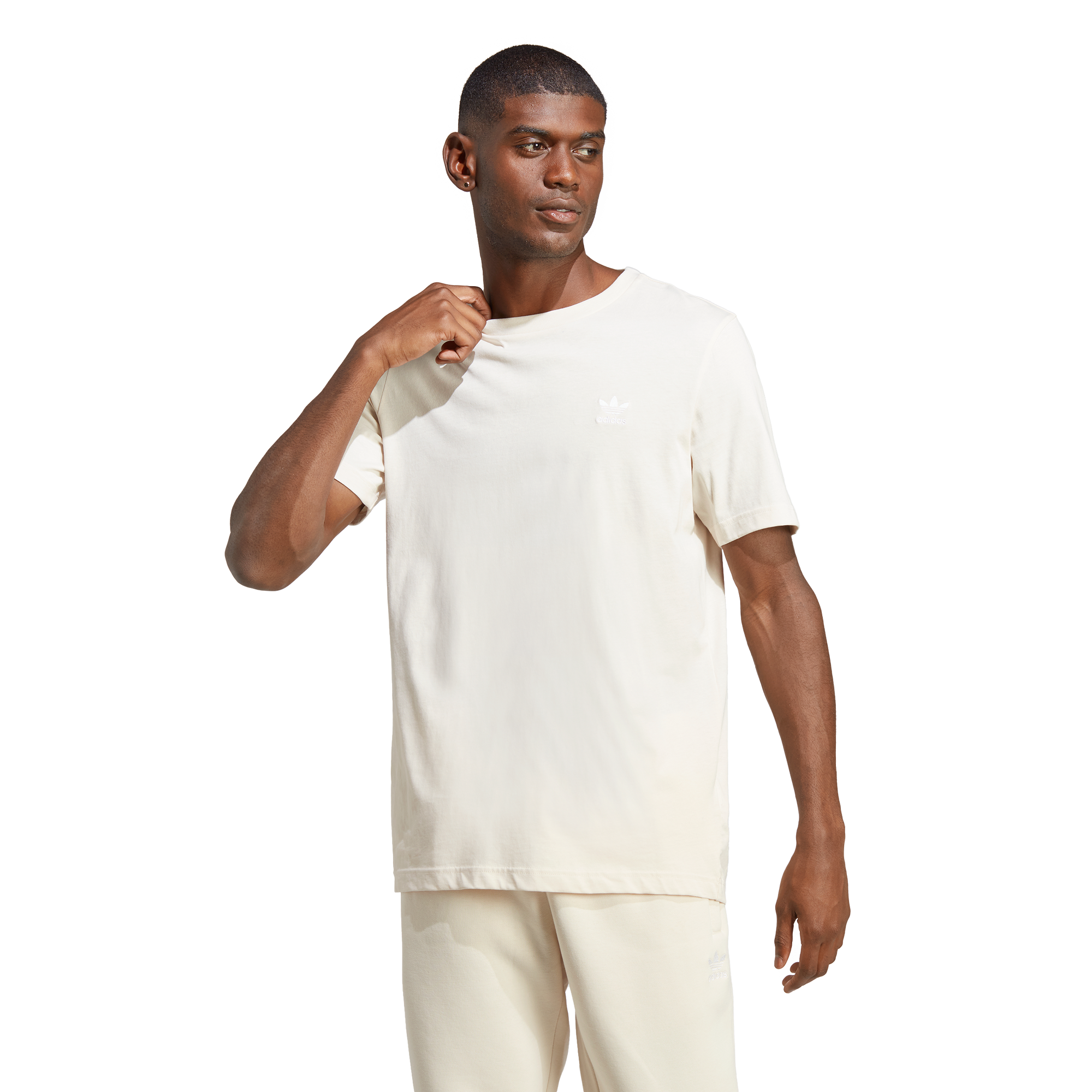 Mens Trefoil Essentials Short Sleeve T-Shirt