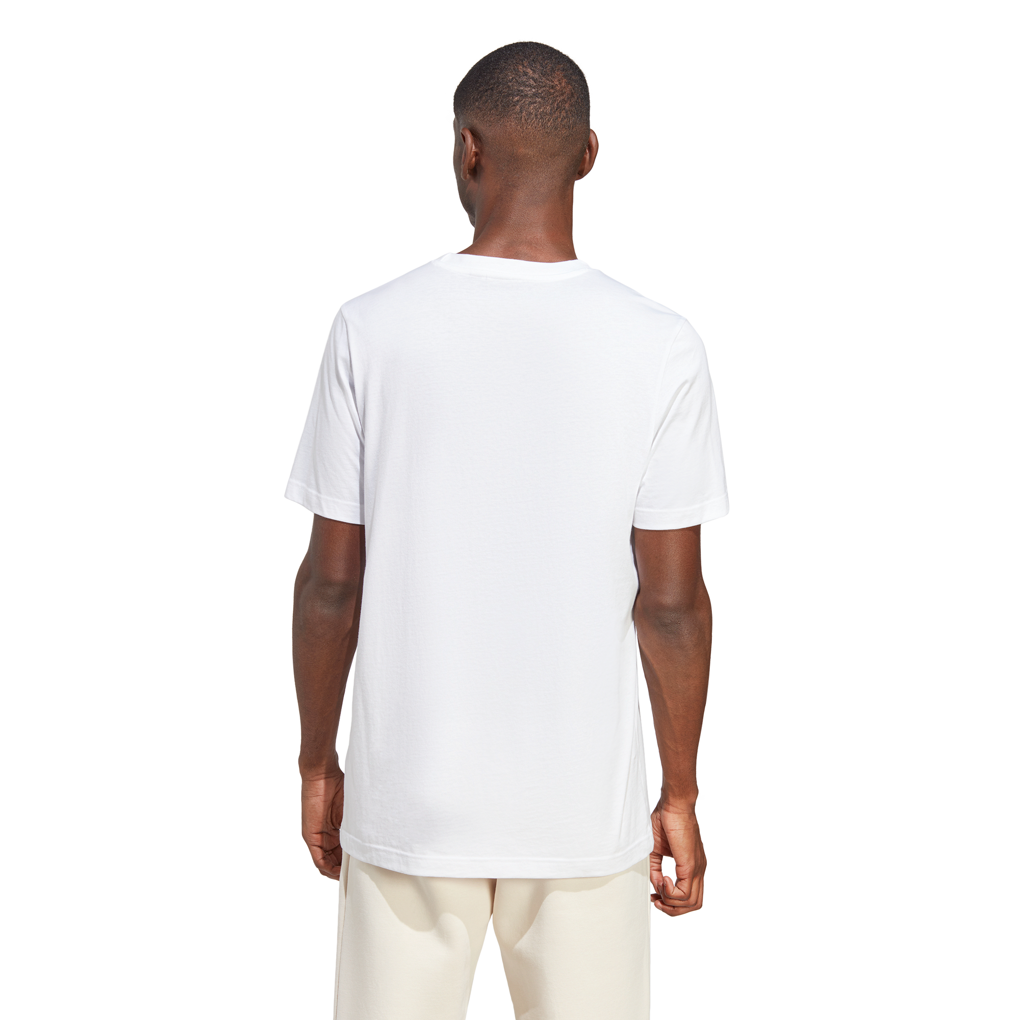 Mens Trefoil Essentials Short Sleeve T-Shirt