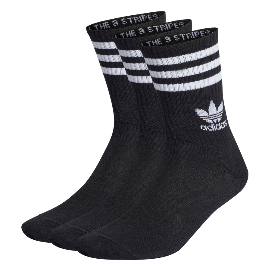 3 pack 3 Stipes Crew Socks