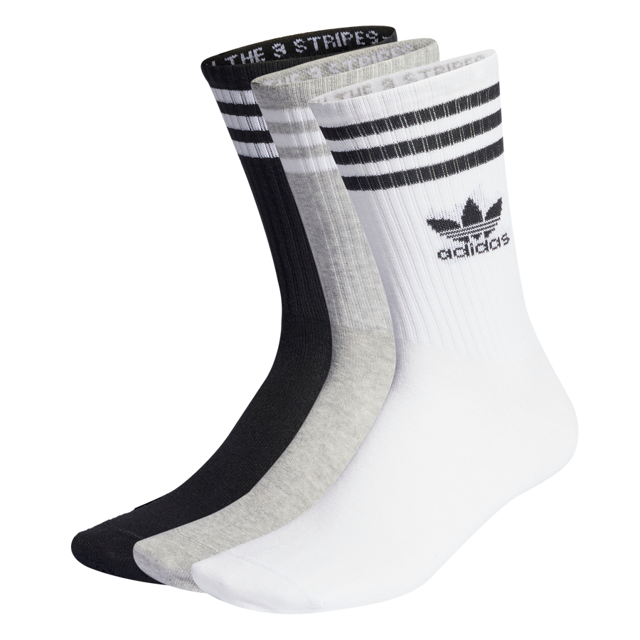 Mid Cut Crew 3 Pairs Sock
