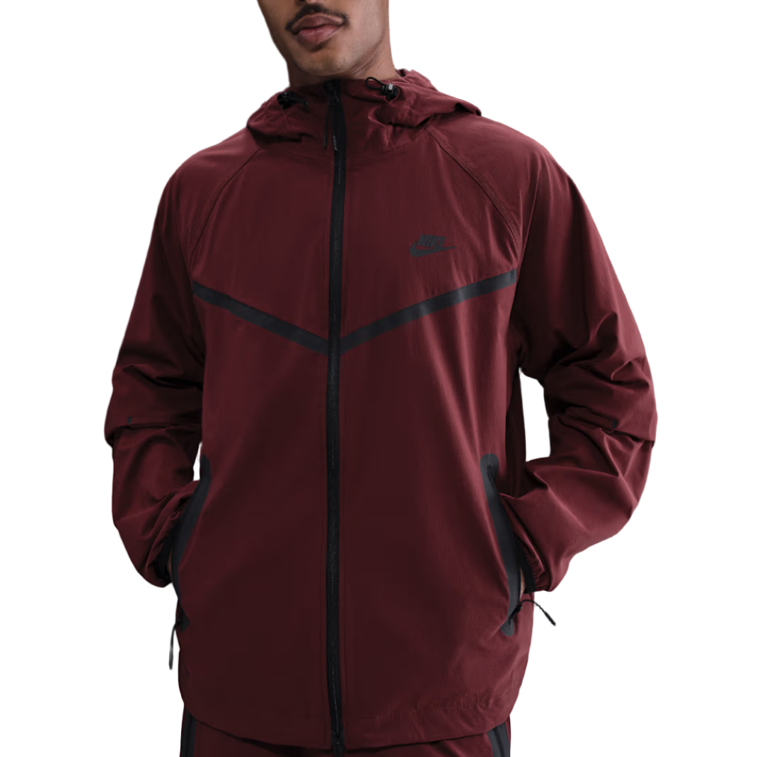 Mens Tech Woven Windrunner Full Zip Jacket