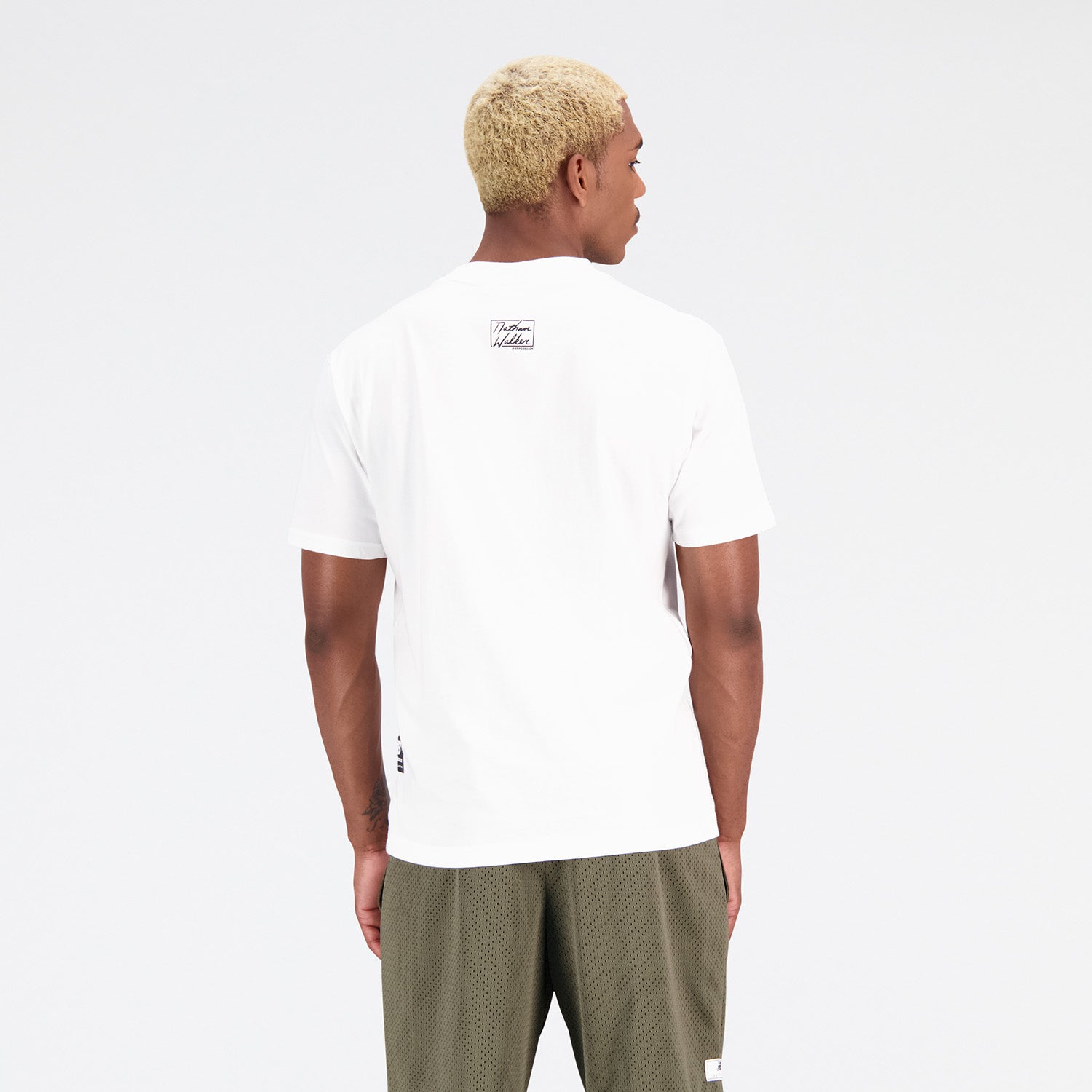 Mens Artist Hoop Graphic Short Sleeve T-shirt