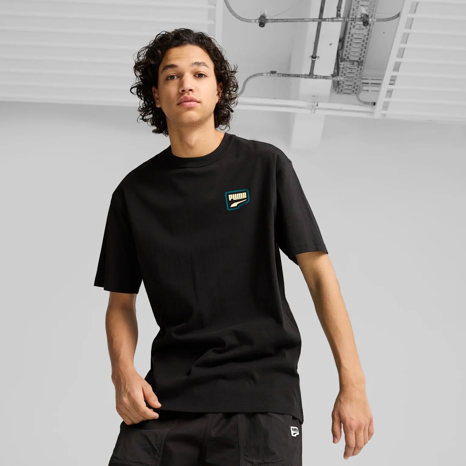 Mens Downtown Graphic Short Sleeve T-Shirt
