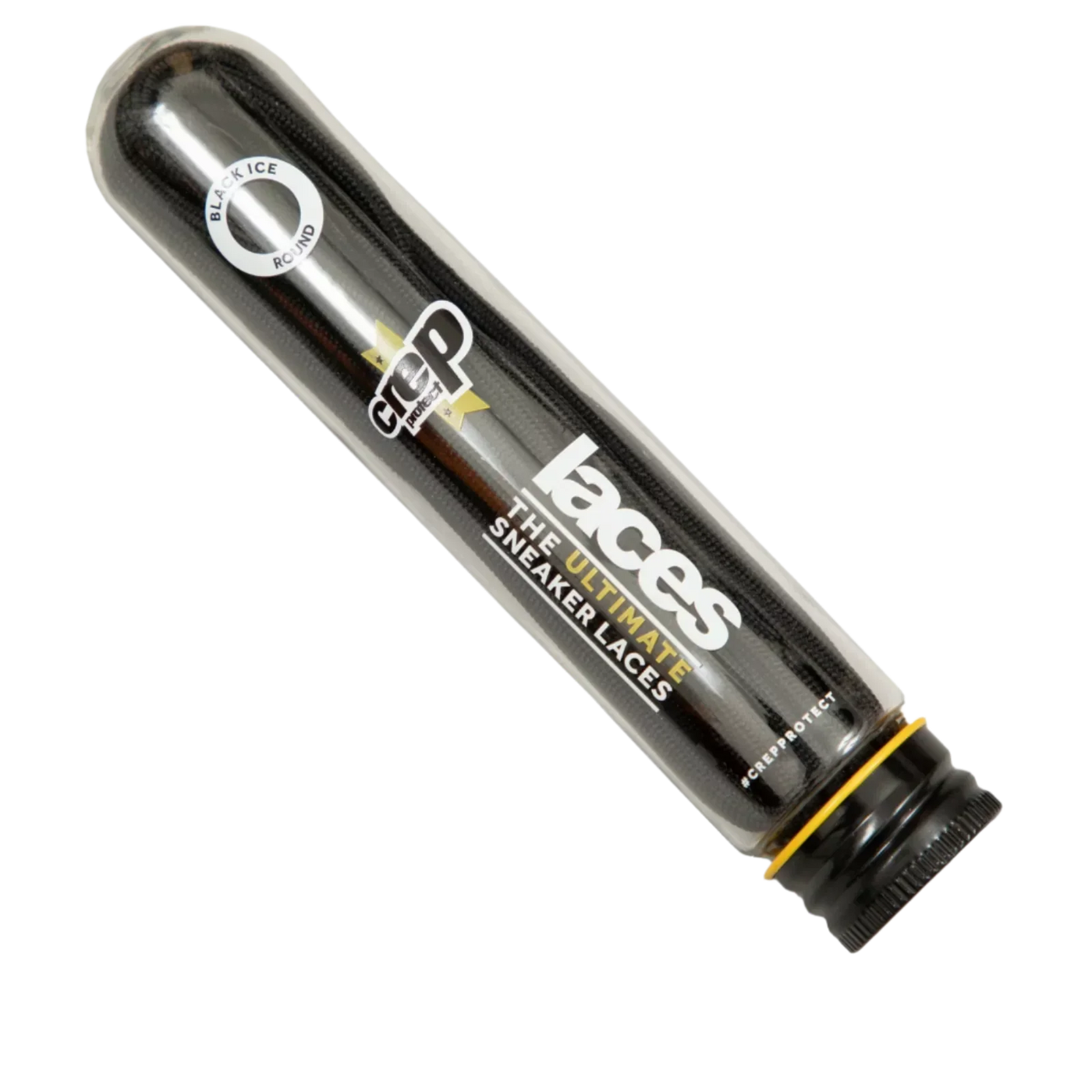 Crep Protect Laces - Round Tip Black