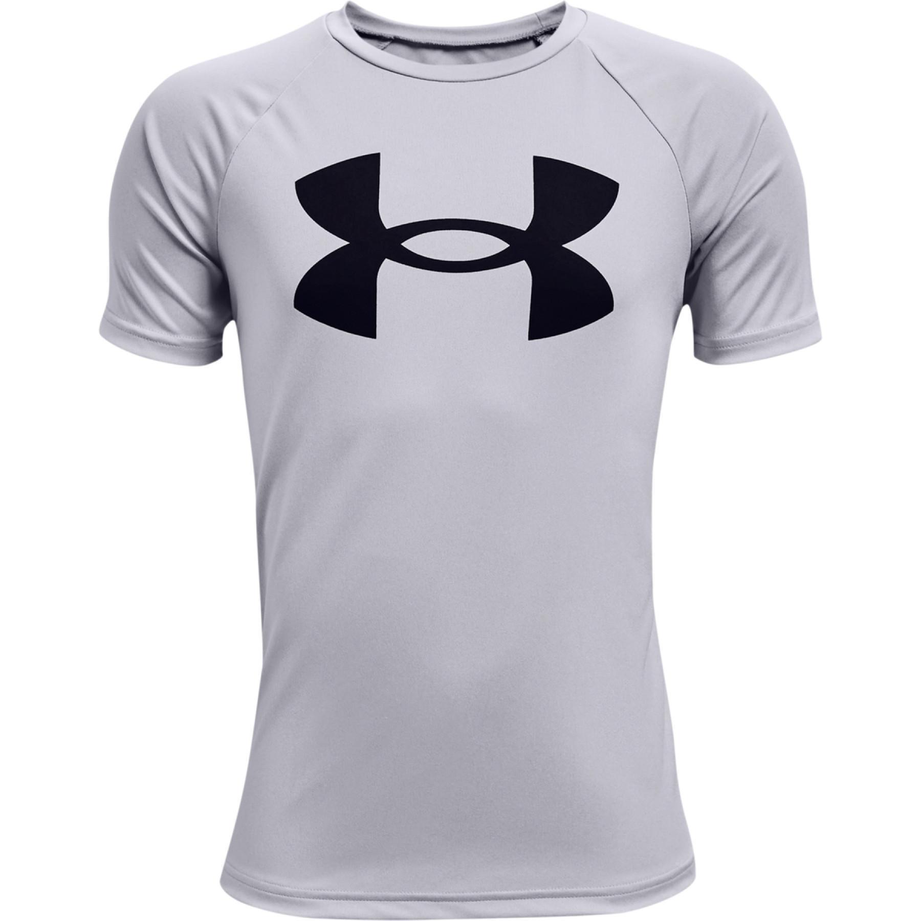 Boys Tech Big Logo Short Sleeve T-Shirt