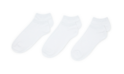 INVISIBLE SOCKS - 3 PACK WHITE