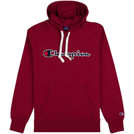 Mens Script Logo Pullover Hoodie