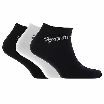 Armani Cotton Socks - 3 Pack