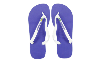 Mens Brazil Logo Flip Flop
