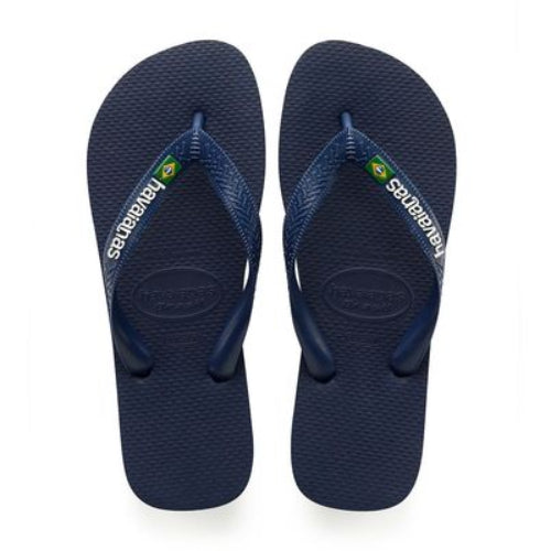 Mens Brasil Logo Flip Flop