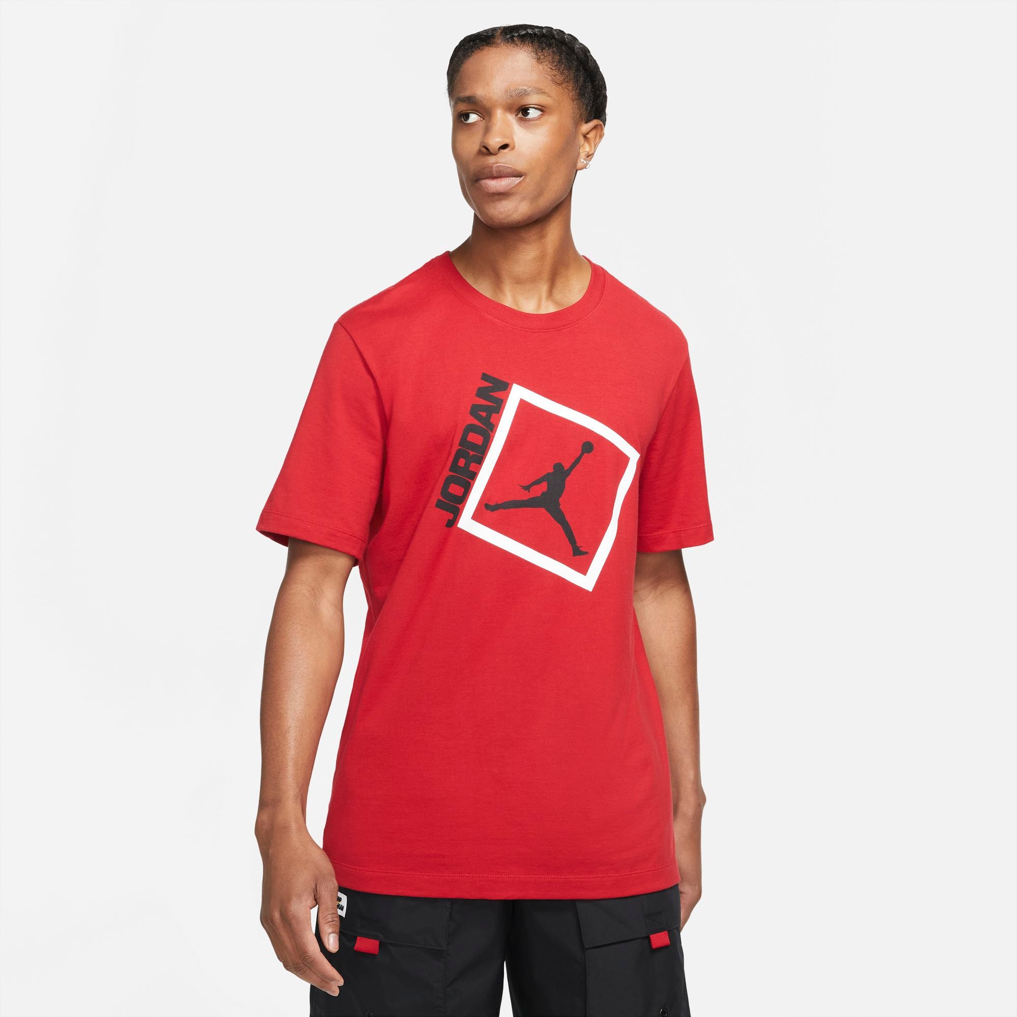 Mens Jumpman Box Short Sleeve T-Shirt