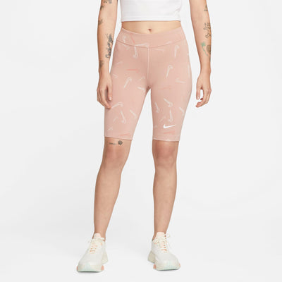 Womens All Over Print Bike Shorts