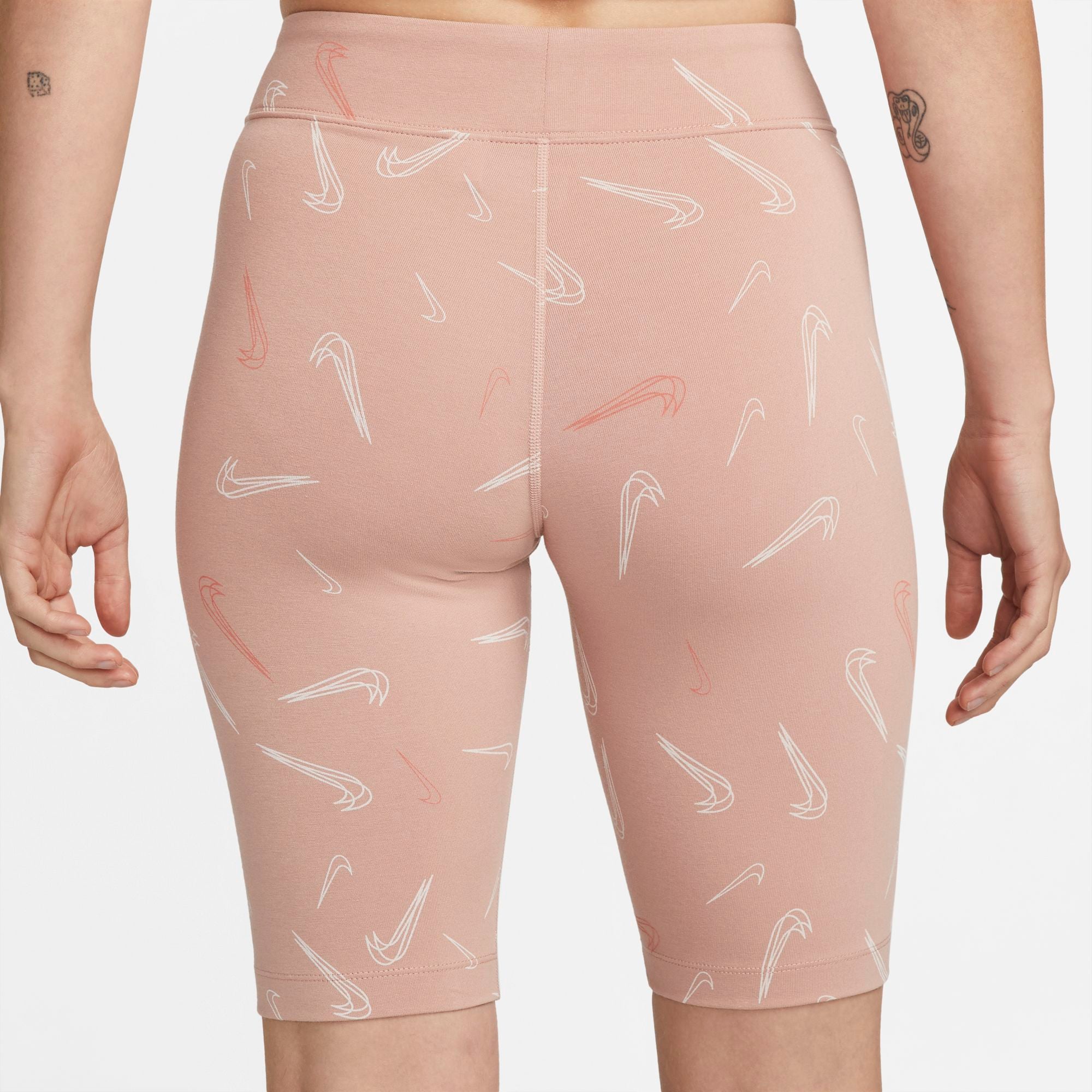 Womens All Over Print Bike Shorts