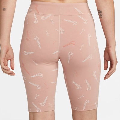 Womens All Over Print Bike Shorts