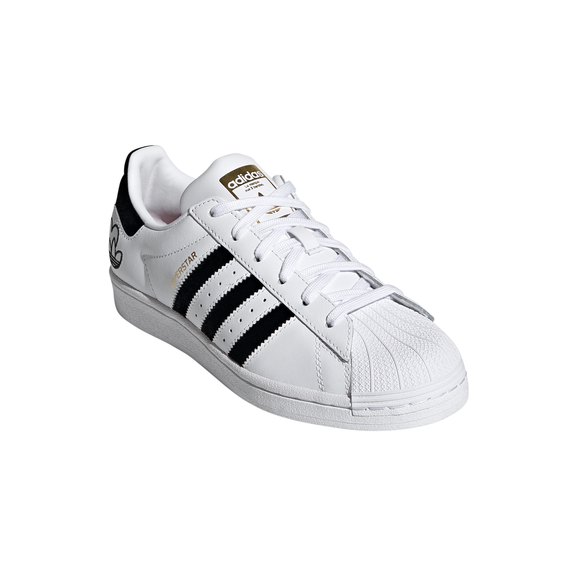 Ladies superstar shoes best sale