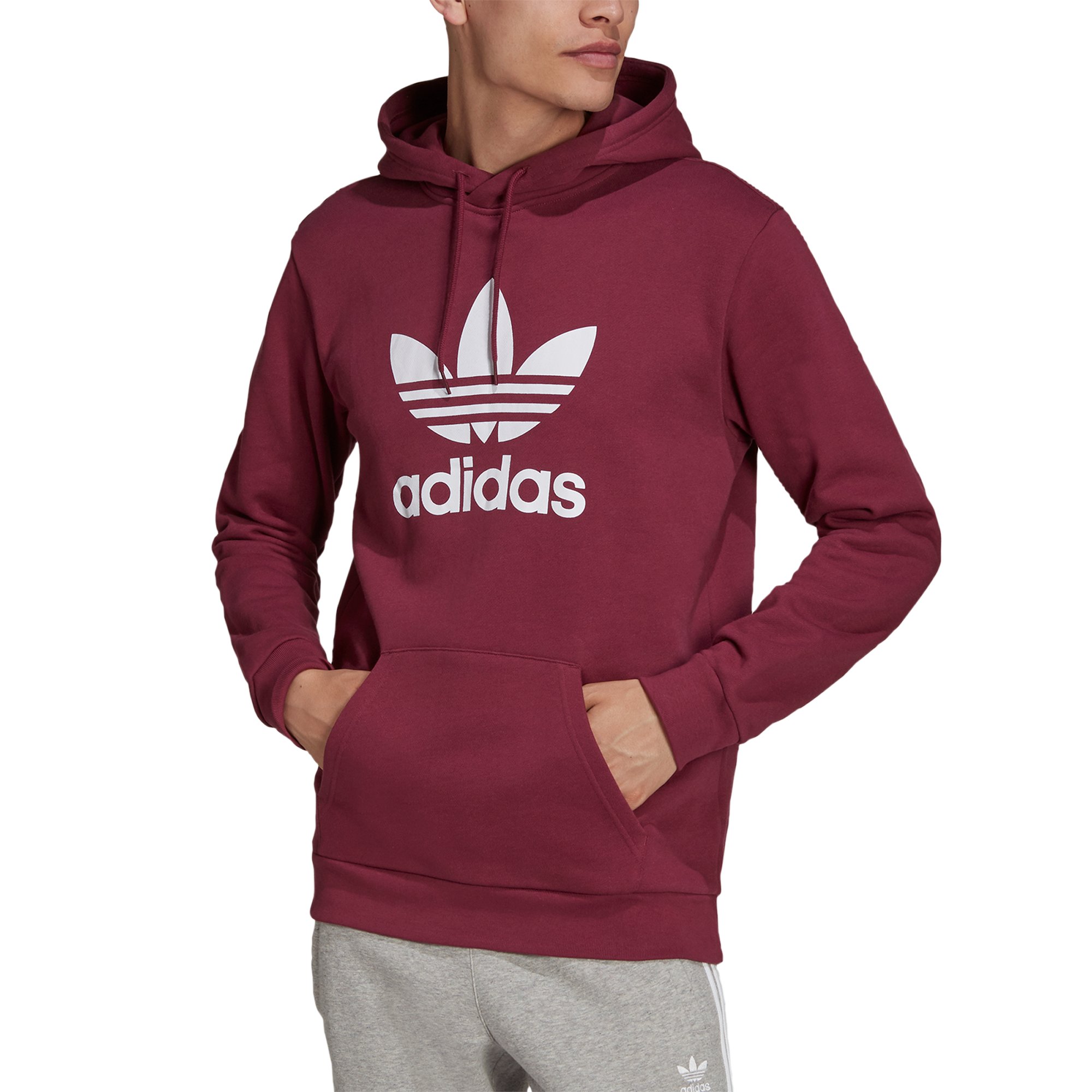 Mens Adicolor Classic Trefoil Pullover Hoodie