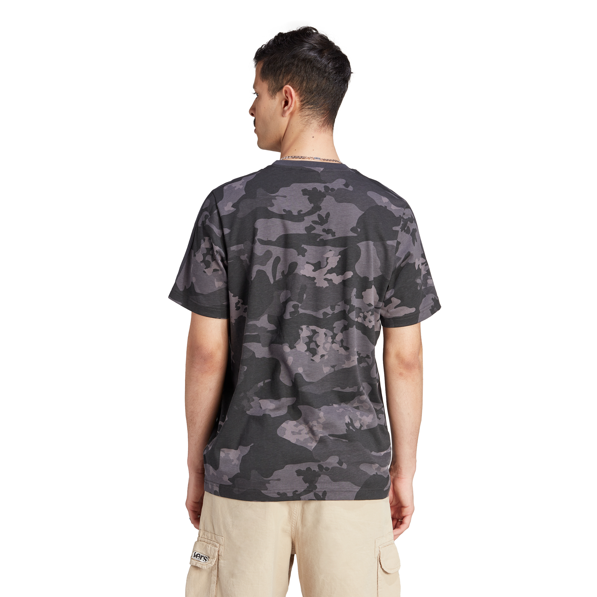 Mens Camo All Over Printed Short Sleeve T-Shirt
