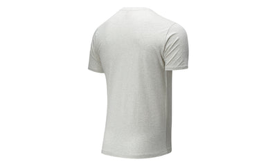 NB ATHLETICS SPLIT STACK TEE WHITE