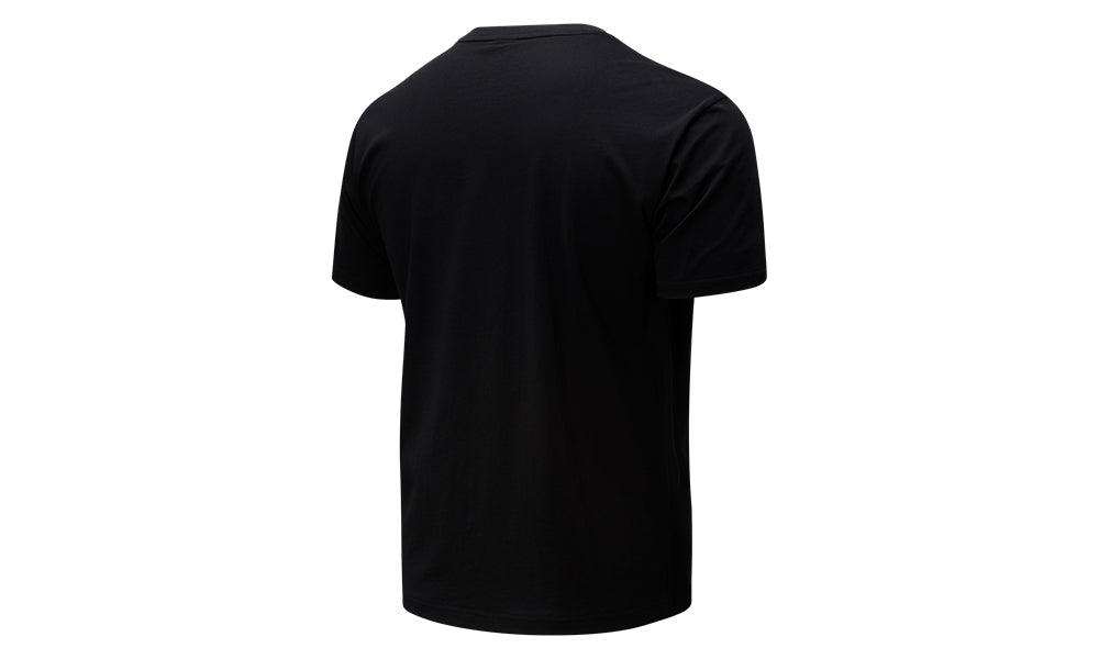 ESSENTIALS ICON BOSTON STACK TEE BLACK