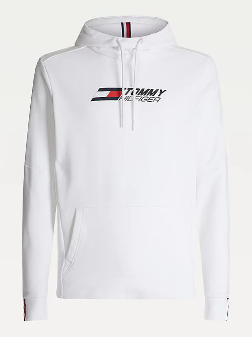 Mens Logo Terry Pullover Hoodie