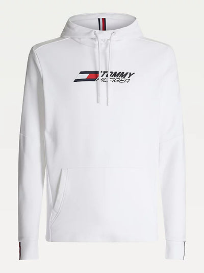 Mens Logo Terry Pullover Hoodie