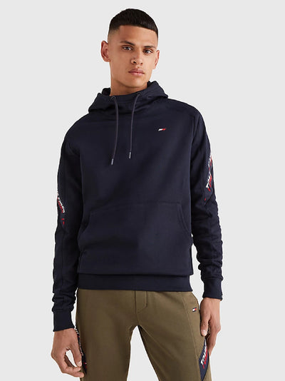 Mens Tape Pullover Hoodie