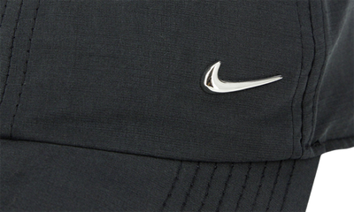 METAL SWOOSH CAP BLACK