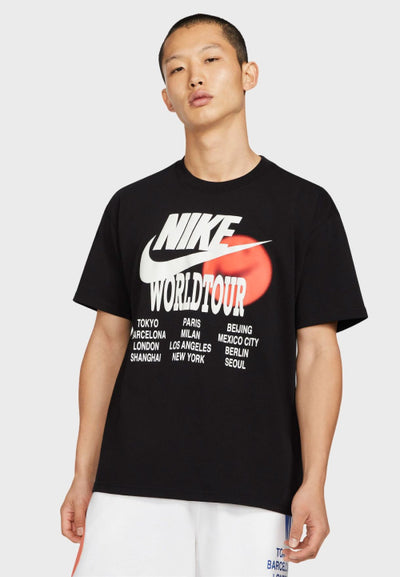 Mens Sportswear Graphic Logo Short Sleeve T-Shirt