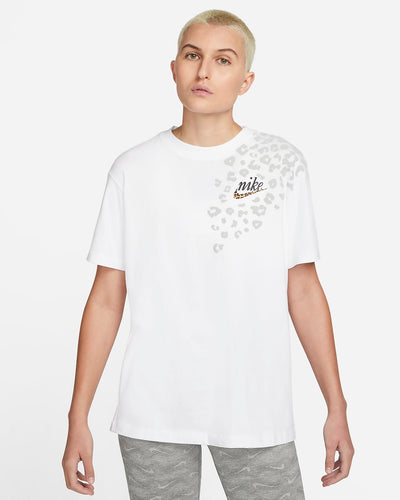 Womens Sportswear Boyfriend Fit Short Sleeve T-Shirt