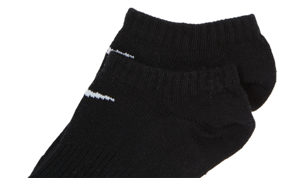 EVERYDAY LIGHTWEIGHT NO SHOW SOCKS - 3 PACK