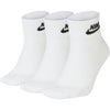 Ankle NSW Essential Socks 3 Pack White