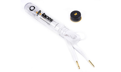 FLAT LACES WHITE