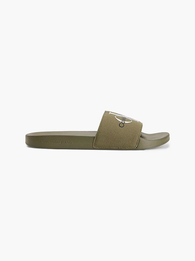 Mens Monogram Slide