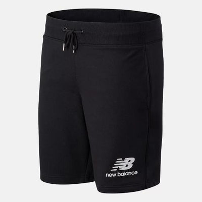 Mens Essentials Stacked Logo Short