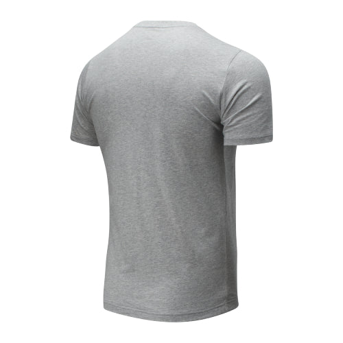 Mens Essentials Stacked Logo Short Sleeve T-Shirt