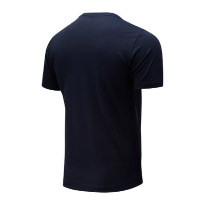 Mens Essentials Stacked Logo Short Sleeve T-Shirt