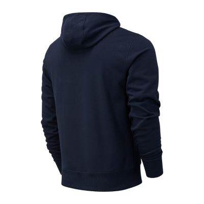 Mens Essentials Stacked Logo Pullover Hoodie